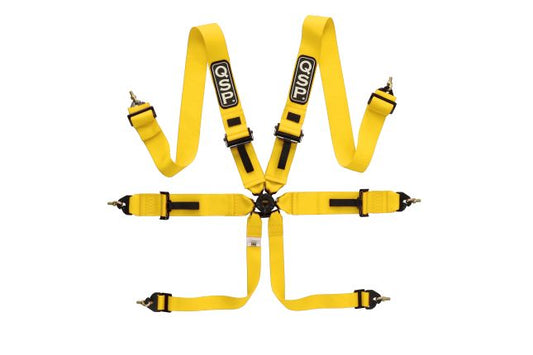 QSP - 6-point safety harness Pro Plus FIA - Yellow