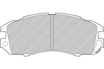 Ferodo - FDS789 - Ferodo DS Performance piduriklotsid; ees