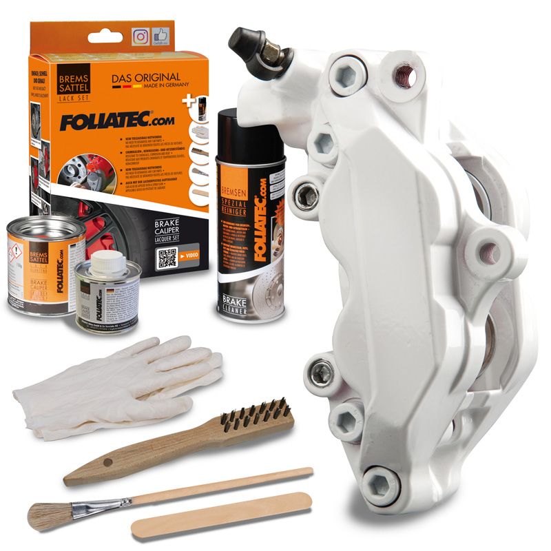 Foliatec - Brake Caliper Lacquer Set - pure white