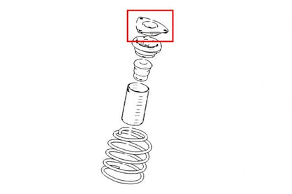 Hardrace - tugevdatud esiamordi tugilaager Ford Focus, Mazda 3