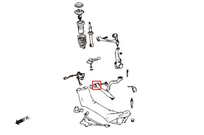 Hardrace - Front Lower Arm Bushing Lexus GS, SC, Toyota Aristo