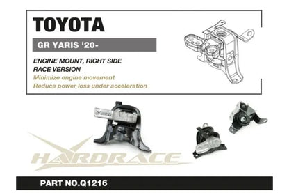 Hardrace - Right Side Engine Mount Toyota Yaris / vitz