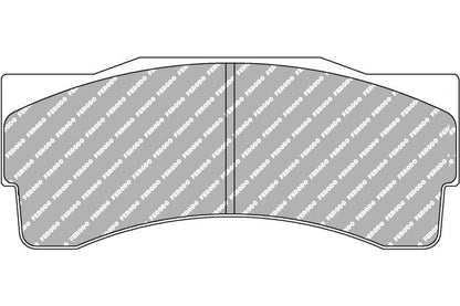 Ferodo - FER-FRP3039GB - Ferodo DS3.12 piduriklotsid - termiliselt töödeldud; ees