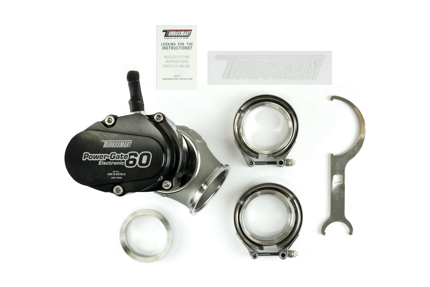 Turbosmart - GenV eWG60 PowerGate 60 Electronic Black - TS-0555-1502