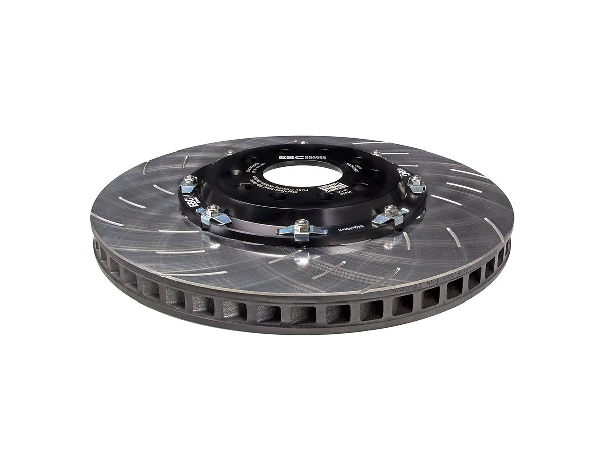 EBC - SG2FC1877 - EBC SG2FC 2-Piece Slotted Brake Discs; Front