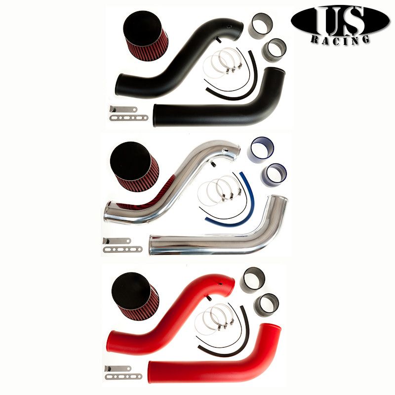 US-Racing - US-Racing Cold Air Intake Black (Prelude/Accord 92-02) - CAI-PLAC-JM