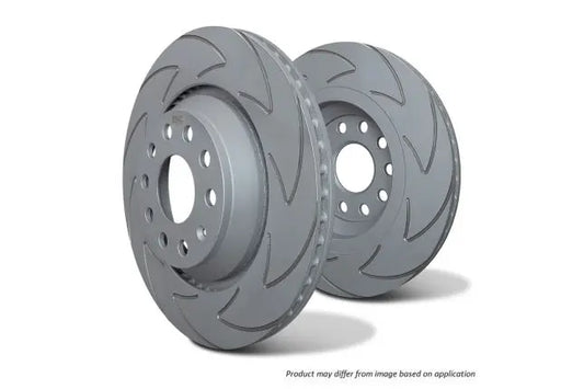 EBC - BSD553 - EBC BSD Slotted Brake Discs; Front
