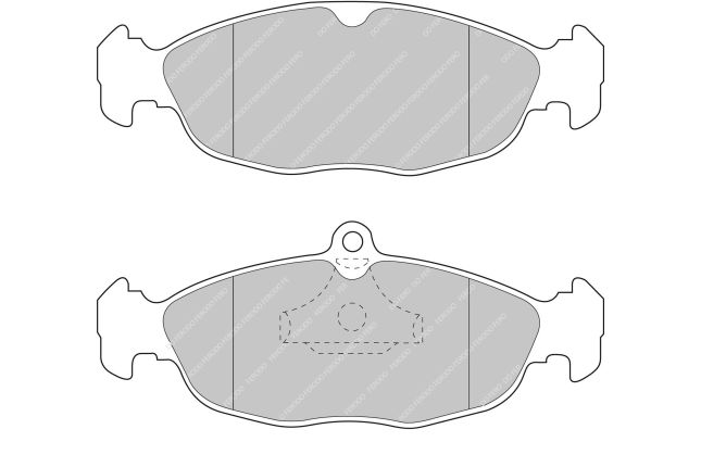 Ferodo – FER-FCP732R – Ferodo DS3000 piduriklotsid; Ees/Taga