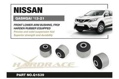 Hardrace - Front Lower Arm Bushing - Front Nissan Qashqai