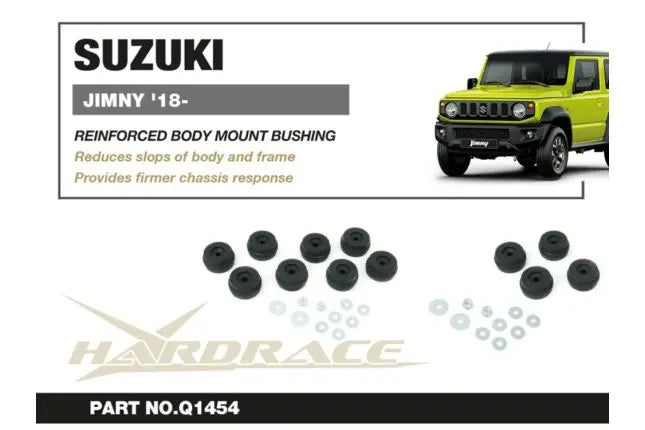 Hardrace - Body Mount Bushing Kit Suzuki Jimny