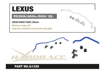 Hardrace - tagumine stabilisaatorvarras Lexus RX-ile