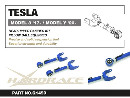 Hardrace - Rear Camber Kit Tesla MODEL 3, Model y
Hardrace
Be the first to review this product
Item #
Q1459