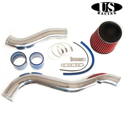 US-Racing - US-Racing Cold Air Intake Polished (Civic/CRX 87-93) - CAI-C88-P