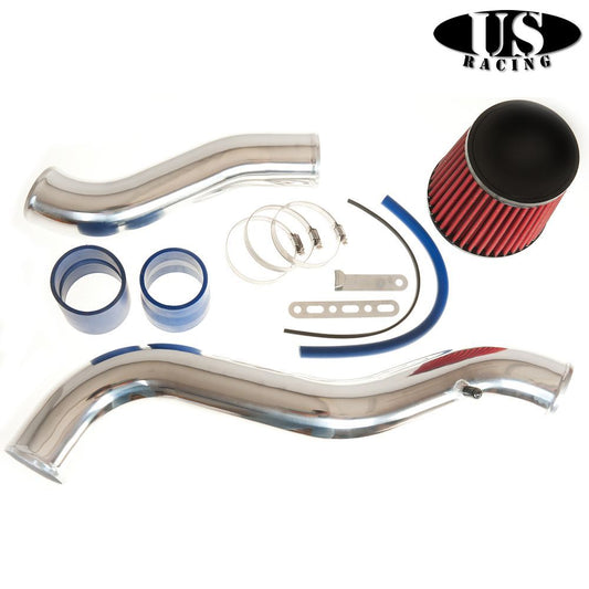 US-Racing - US-Racing Cold Air Intake Polished (Civic/CRX 87-93) - CAI-C88-P