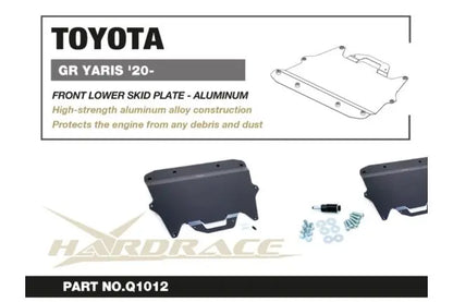 Hardrace - Toyota Yarise/Vitz esi- ja alumine karterikaitse
