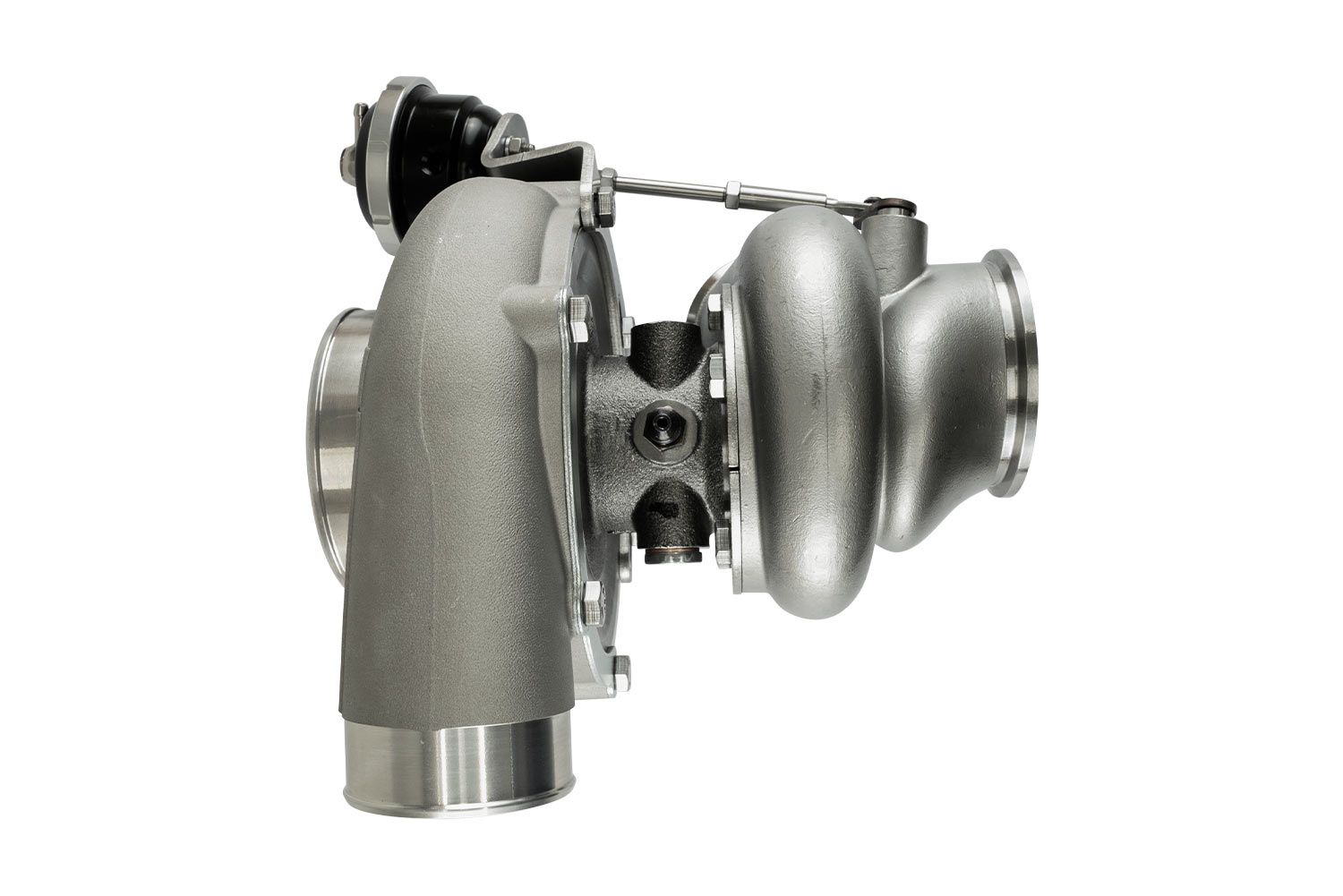 Turbosmart - TS-2 Turbocharger (Water Cooled) 6466 V-Band 0.82AR Internally Wastegated - TS-2-6466B-VB082I
