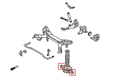 Hardrace - Rear Lower Arm Bushing Mazda 6