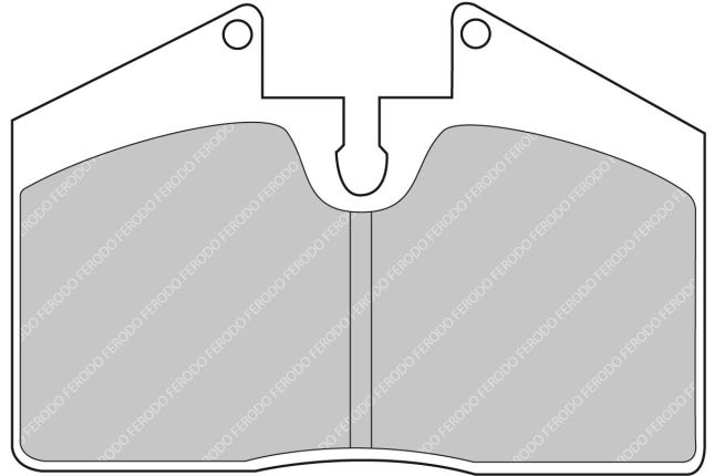 Ferodo - FDS451 - Ferodo DS Performance Brake Pads; Front/Rear