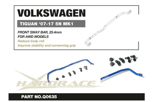 Hardrace - Front Sway Bar Volkswagen Tiguan