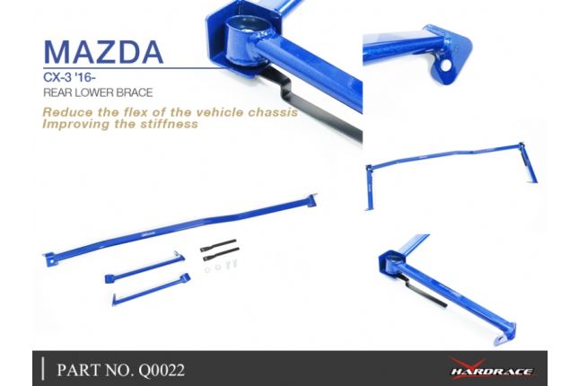 Hardrace - Rear Lower Brace Mazda CX-3