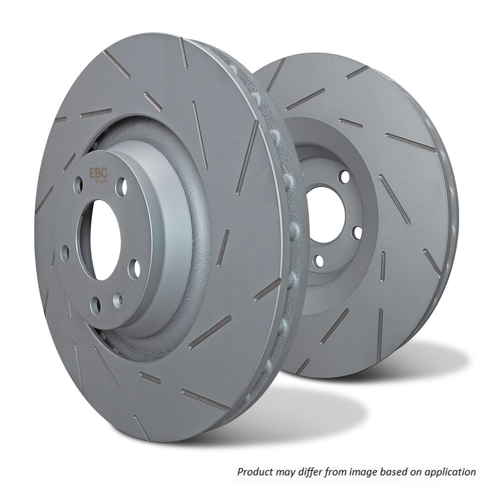 EBC - USR1676 - EBC USR Slotted Brake Discs; Front