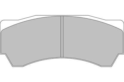Ferodo - FER-FRP3081H - Ferodo DS2500 Brake Pads; Front