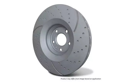 EBC GD Dimpled & Slotted Brake Discs; Rear