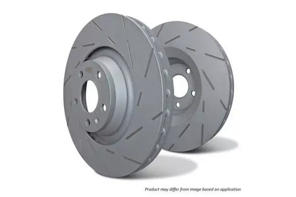 EBC USR Slotted Brake Discs; Front