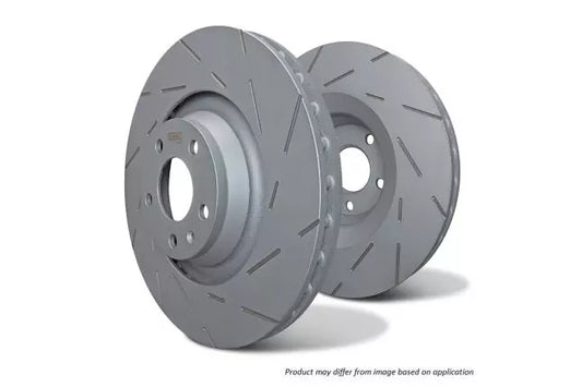 EBC USR Slotted Brake Discs; Front