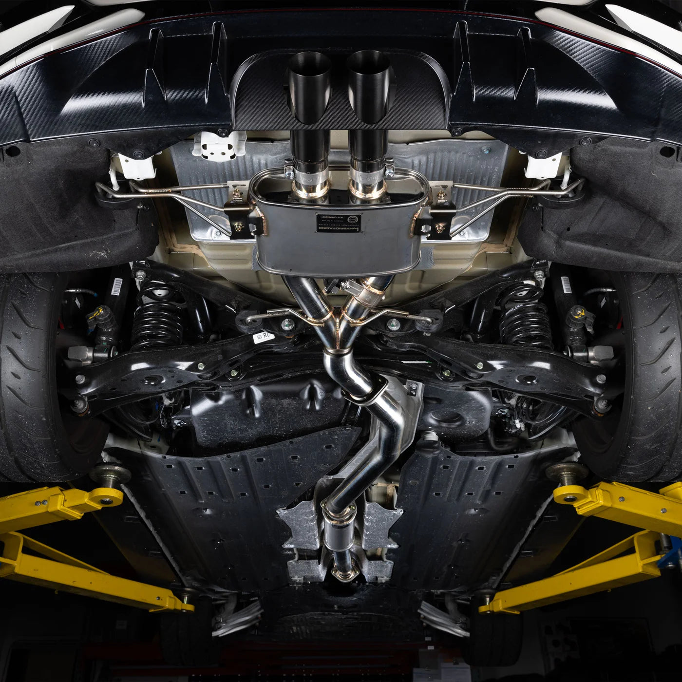 Hybrid Racing - Hybrid Racing Formula Exhaust System (17-21 Civic Type-R)