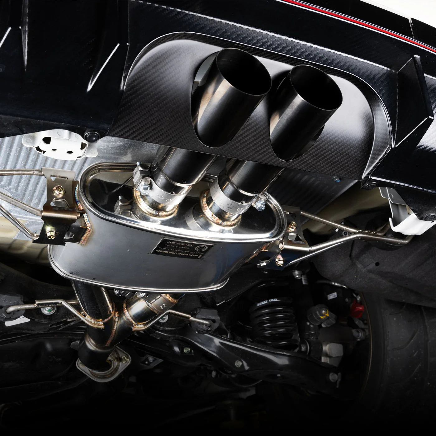 Hybrid Racing - Hybrid Racing Formula Exhaust System (17-21 Civic Type-R)