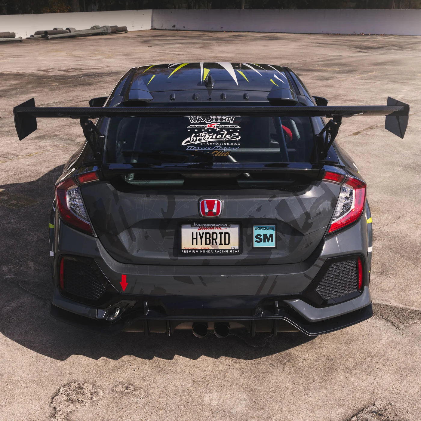Hybrid Racing - Hybrid Racing Formula Exhaust System (17-21 Civic Type-R)