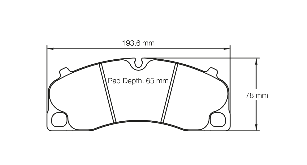 Pagid - S4908C01001 - Pagid RSC 1 Brake Pads; Front
