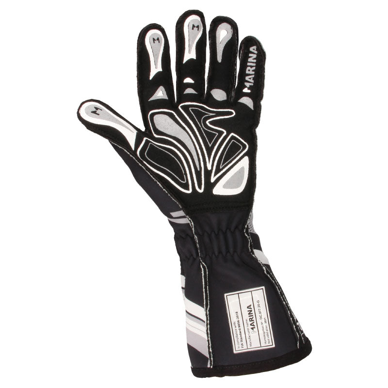 QSP - Grip FIA gloves - L - Black - QSGLFIA-BLACK-L