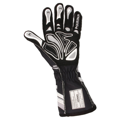 QSP - Grip FIA gloves - M - Black - QSGLFIA-BLACK-M