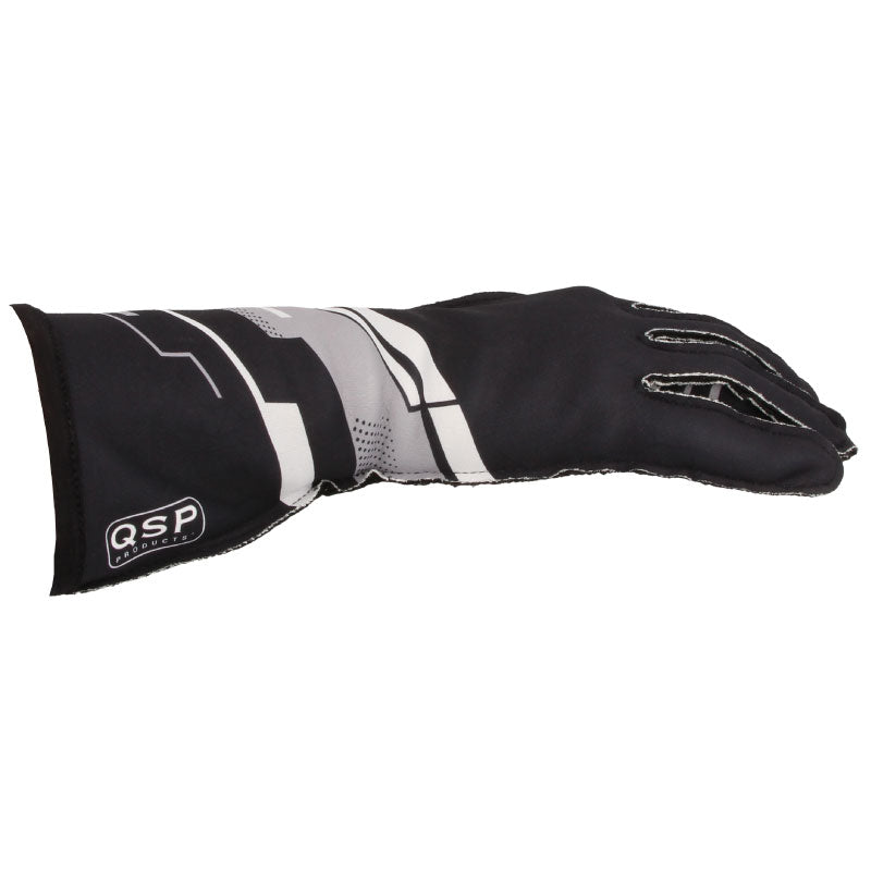 QSP - Grip FIA gloves - M - Black - QSGLFIA-BLACK-M