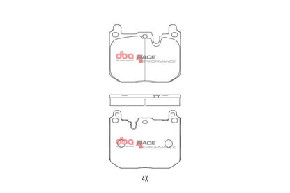DBA - DB2299RP - DBA Racing Performance Brake Pads; Front