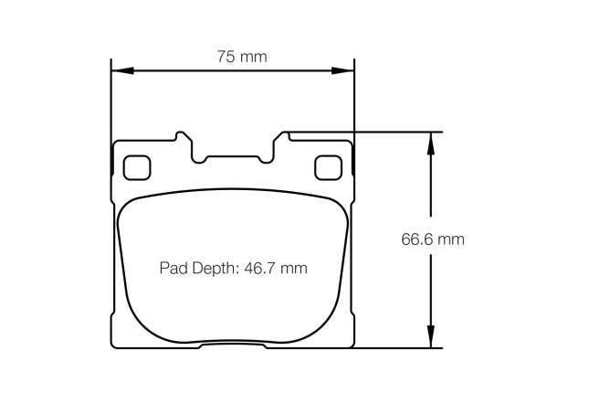 Pagid - S8300R29001 - Pagid RSL 29 piduriklotsid; tagumine