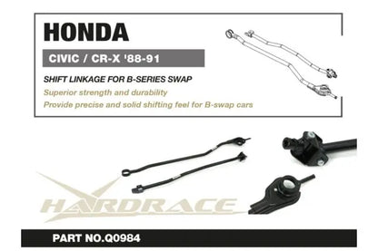 Hardrace - B-series Swap Shift Linkage Honda CRX, Civic