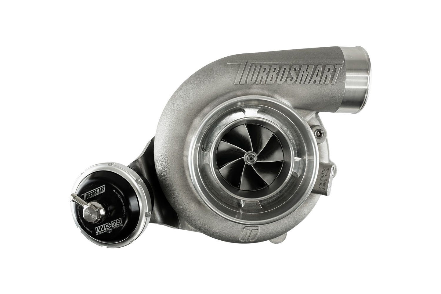 Turbosmart - TS-2 Turbocharger (Water Cooled) 6466 V-Band 0.82AR Internally Wastegated - TS-2-6466B-VB082I
