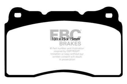 EBC - DP81210RPX - EBC RP-X piduriklotsid; Esisild
