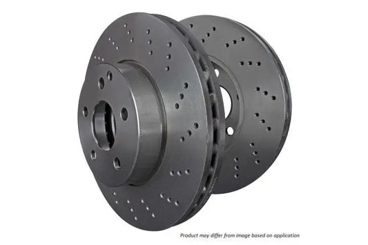 EBC - D2183D - EBC Drilled Standard Brake Discs; Front