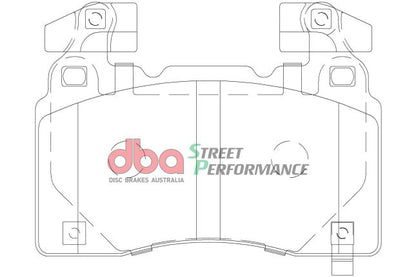 DBA - DB2358ASP - DBA Street Performance piduriklotsid; Esisild