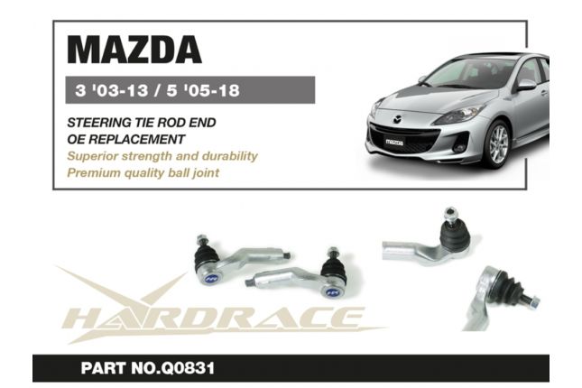 Hardrace - Tie Rod End Mazda 3, 5