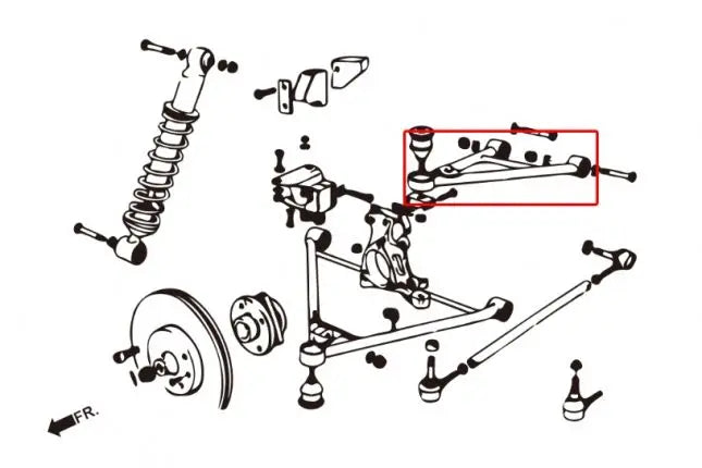 Hardrace - Rear Upper Arm Lotus Elise, Exige
