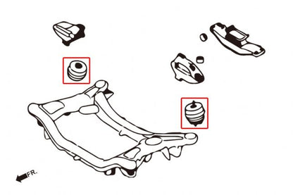 Hardrace - Harden Engine Mount Hyundai Genesis coupe