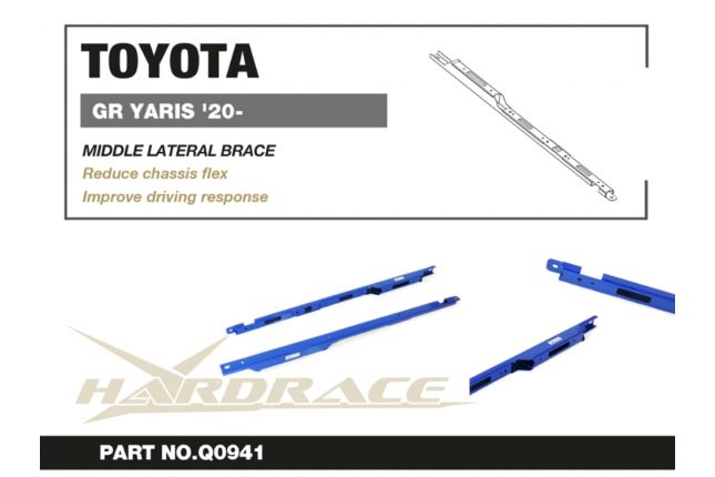 Hardrace - Toyota Yarise/Vitz keskmine külgmine tugivarras