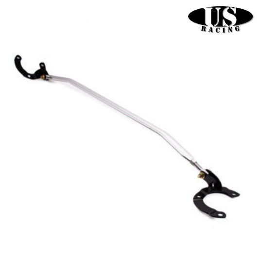 US-Racing - US-Racing Strutbrace Front Upper (Civic 01-05 1.4i/1.6i/1.7i) - STR-CV01-FU-B-P