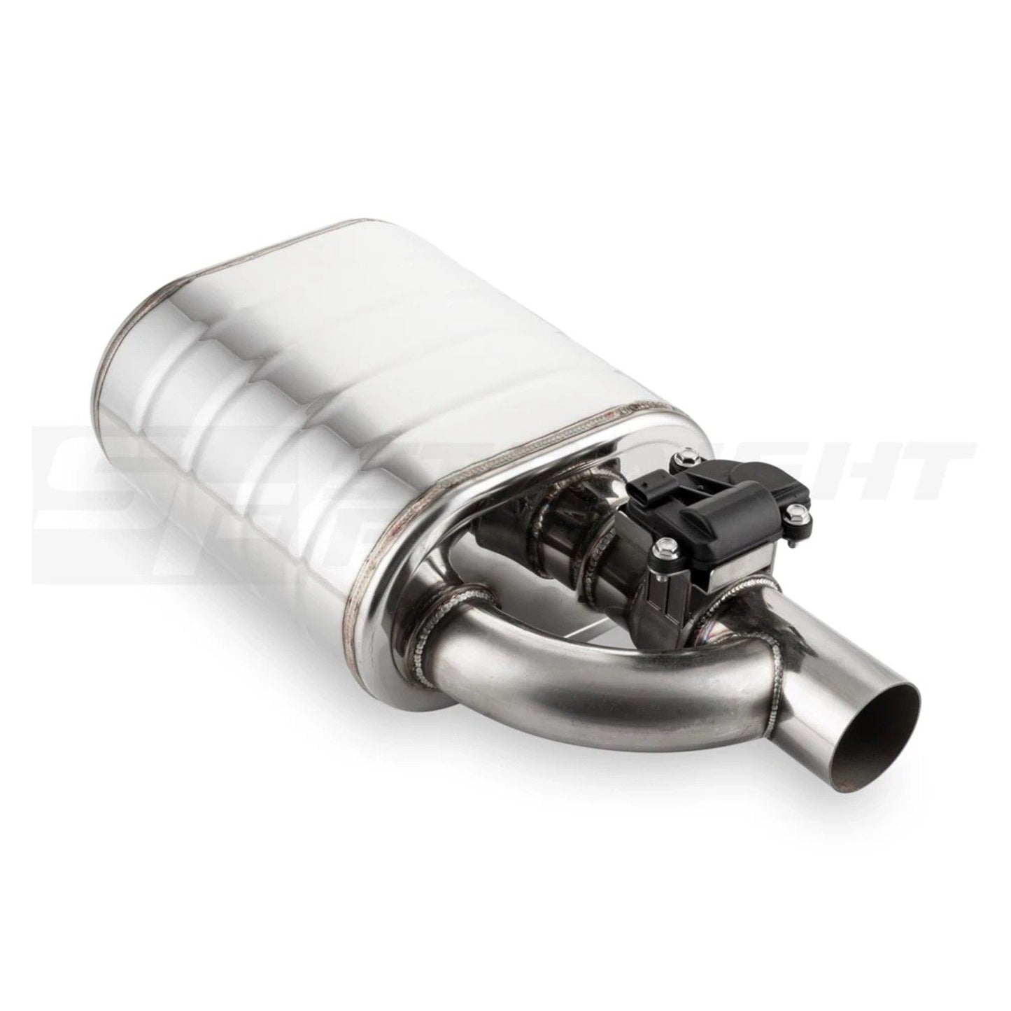 Straightflow - Muffler+valve Remote In-76 140/240mm L-240mm Left/Right - SFT-18964 - SFM007L/R