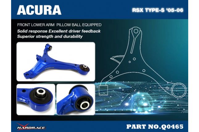 Hardrace - Front Lower Arm Honda Integra